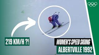 SPEED Demons  | Women's Speed Skiing at Albertville 1992