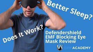 My Honest Review - DefenderShield EMF Radiation Protection Sleep Eye Mask