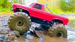 Remote Control MONSTER Truck Stuck in MUD