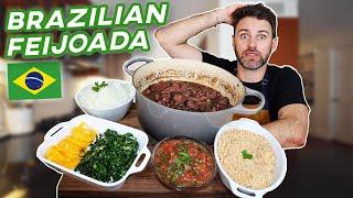 Making a Huge Brazilian Feijoada Feast All by Myself in One Day 