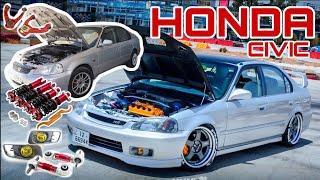 HondaCivic  تعديل هوندا سيفك من الصفر