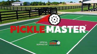 How To Paint A Pickleball Court | PickleMaster Surfacing System