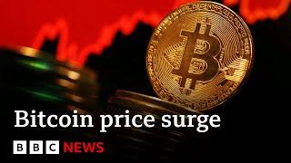 Bitcoin price surges past $69,000 to new all-time high | BBC News