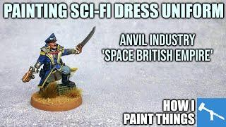 Painting Anvil Industry's Dress Uniform Range [How I Paint Things]