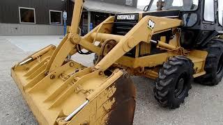 1996 Caterpillar 416B 4x4 Backhoe Navy Owned Tight! C&C Equipment