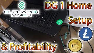 How to Setup Elphapex DG1 Home & Profitability