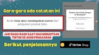 penjelasan tentang komisi akun tiktok pemasaran