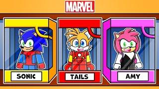 We TURNED Into SUPERHERO TOYS In Roblox!