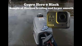 Gopro Hero 9 Black; Horizon levelling & Hypersmooth