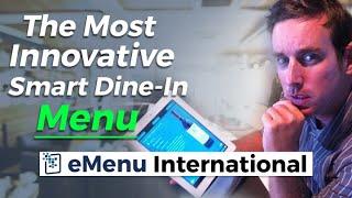 The Most Innovative Smart Dine-In Menu | Increase Restaurant Wine Sales -eMenu Internation