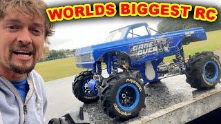 Giant RC Mud Truck Durability tested