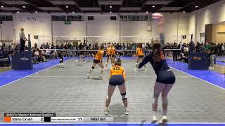 2023 Far Westerns - Idaho Crush 16 Bower vs Forza1 Volleyball 16 ONE