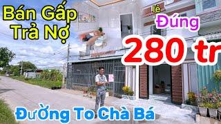 KẸT NỢ NGÂN HÀNG - Bán Gấp Nhà Lẻ Có 280 triệu Mặt Tiền Đường Thông QL1a chợ Bình Chánh vào 1km