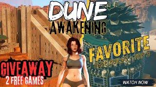 Dune Awakening: Master Architect Reacts to Epic Base Builds & Favorites! +2 FREE Game Giveaways