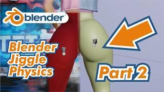 Jiggle Physics In Blender | Blender Full Step by Step Tutorial (PART 2)