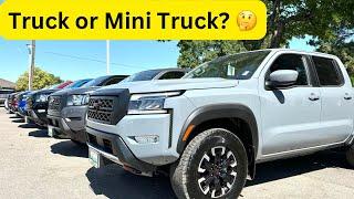 2025 Nissan Frontier (Pro 4X) Vs. Hyundai Santa Cruz (2.5T) Walk Around Review