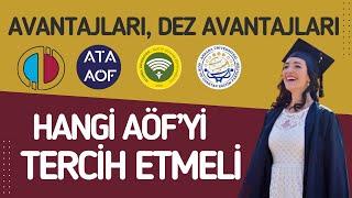 Hangi Açıköğretim Üniversitesini Tercih Etmeli? Aöf Üniversitelerinin Avantajları Dez Avantajları?