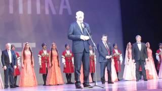 Ансамбль Лезгинка -Президент Дагестана поздравил с 55-летием 07.12.2013