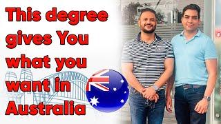 This degree gives u what you want in Australia 