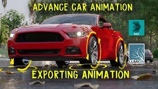 EXPORT CAR ANIMATION FROM 3D MAX TO LUMION | Car animation in Lumion