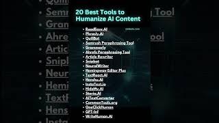 20 Tools to Humanize AI Content – GPT Converters Free and Paid