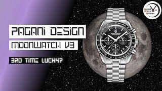 Better Than The MoonSwatch? Pagani Design Moonwatch V3 Watch Review #HWR