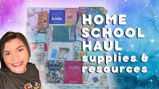 HOMESCHOOL SUPPLY HAUL FOR 2024-2025 | Mid-Range Affordable School Supplies & Resources