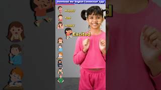 Let’s Learn 10 Feelings Together!  | Kids English Words, Adi Keshari Connection #shorts