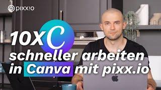 10x schneller in Canva arbeiten! Brand Management mit Canva und pixx.io