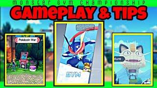 Monster gym Championship GAMEPLAY & TIPS IN HINDI | POKEVERSE WORLD | POKEMON WORLD #pokeverse