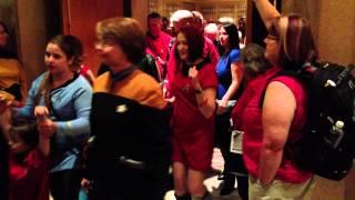 #STLV Costumed Star Trek Fans After Breaking Guinness World Record - Las Vegas 2013