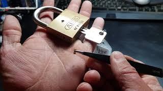 Abus 85/50 Challenge Lock by T&J's Lockpicking Nord - SPP and Gut