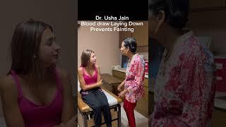 Dr. Usha Jain is the expert in drawing blood #drushajain #DrawBlood#urgentcare #Anti-Aging