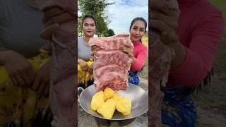 How to crispy pork with butter recipe #shortvideo #shorts #cooking #food #recipe