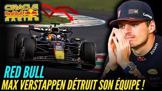 COUP DE TONNERRE CHEZ RED BULL : MAX VERSTAPPEN DÉTRUIT SON ÉQUIPE !