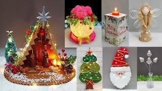 7 Economical Christmas Decoration ideas from Simple materials | DIY Christmas craft idea362