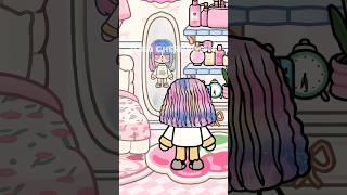 I'm ugly but my magic mirror deceives me that i'm beautiful  #tocaboca #tocalifeworld #shorts