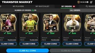 Finally I Made Billion Coins for BALLON D'OR Event Prepration FC MOBILE!