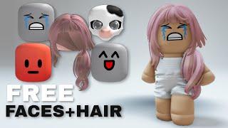 HURRY! NEW CUTE FREE FACES + LIMITED HAIR! [LIMITED STOCK]