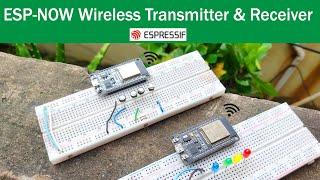 ESPNOW Wireless Transmitter Receiver using ESP32 | DIY 4 Channel Transmitter and Receiver