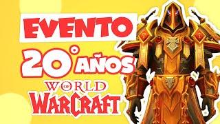 Todo sobre EL EVENTO del 20º ANIVERSARIO de World of Warcraft