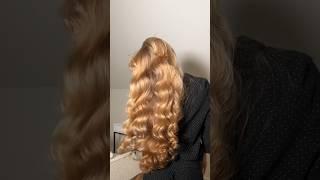 Overnight Heatless curls TUTORIAL  #hairhack #beauty #hairtutorial #hairstyle #longhair #top #hair