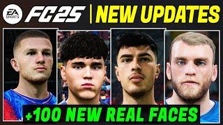 EA FC 25 NEWS | CONFIRMED Holiday Update - 100 NEW Real Faces 