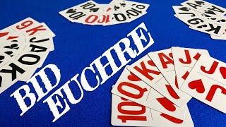 How To Play Euchre - Bid - Card Games