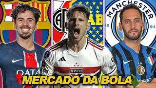 MERCADO DA BOLA | Boca e River querem Calleri, Vitinha foi oferecido ao Barcelona, Çalhanoğlu e mais