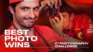 C² Challenge | Photography with Charles Leclerc and Carlos Sainz