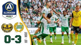 Höjdpunkter: Hammarby - Mjällby 3-0 Allsvenskan