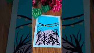 how to draw oil pastel drawing easy #shorts