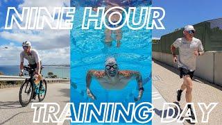 9HR Triathlon Training Day | Six Weeks Till IRONMAN New Zealand