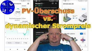 PV Überschuss vs. Dynamischer Strompreis - Energiemanagement in der Übergangszeit